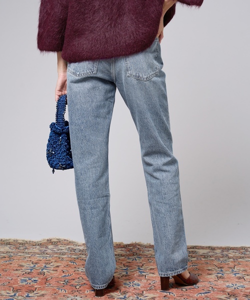 「IENA LA BOUCLE」 「AGOLDE」デニムパンツ 25 ブルー系その他 レディース_画像9
