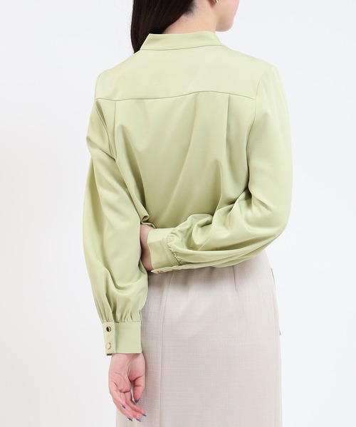 「TRUDEA」 長袖ブラウス MEDIUM ホワイト レディース_画像3
