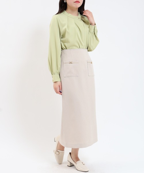 「TRUDEA」 長袖ブラウス MEDIUM ホワイト レディース_画像7
