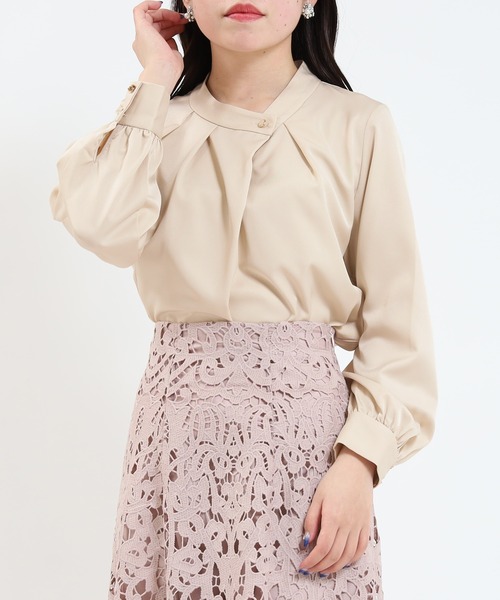 「TRUDEA」 長袖ブラウス MEDIUM ホワイト レディース_画像8