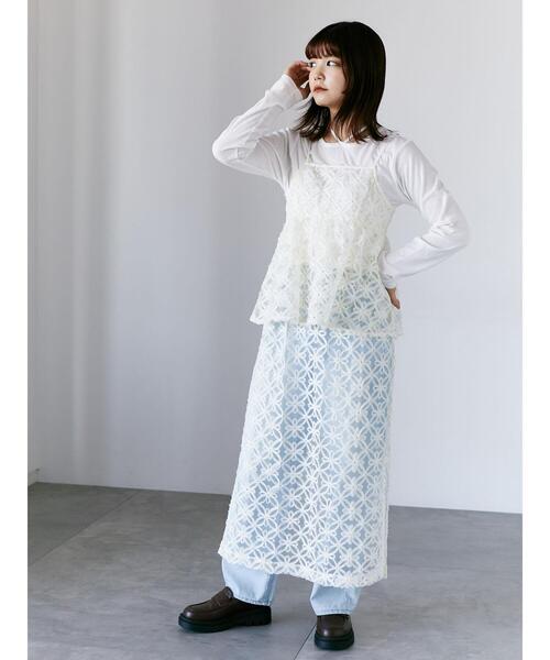 「ehka sopo」 スカート F キナリ レディース_画像4