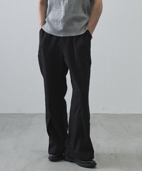 スラックス Front Slit Flare Slacks / フロントスリットフレアスラックス メンズ レディース | Shoowtime