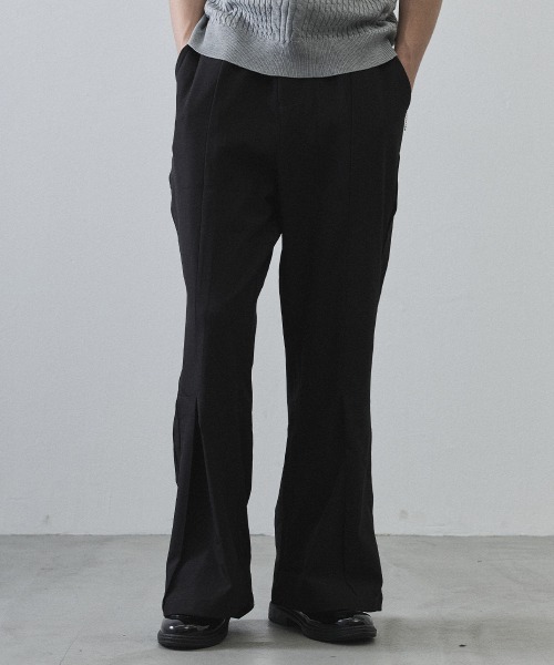 スラックス Front Slit Flare Slacks / フロントスリットフレアスラックス メンズ レディース | Shoowtime | 05