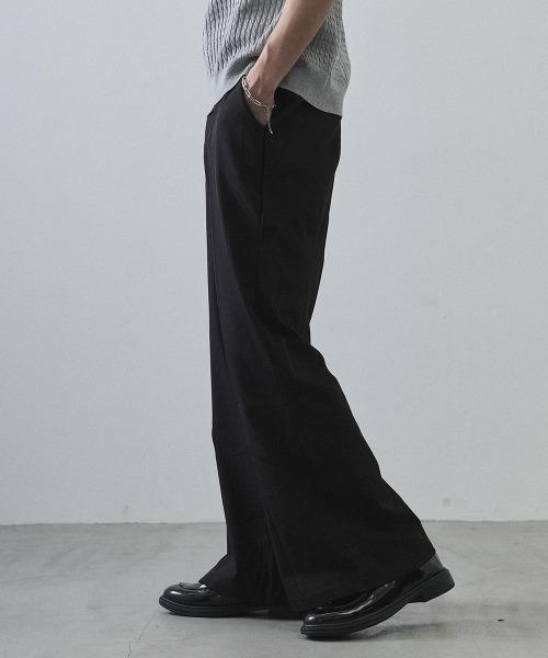 スラックス Front Slit Flare Slacks / フロントスリットフレアスラックス メンズ レディース | Shoowtime | 14