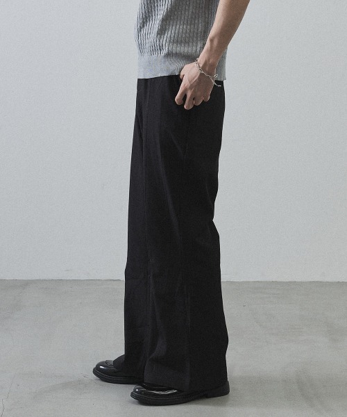 スラックス Front Slit Flare Slacks / フロントスリットフレアスラックス メンズ レディース | Shoowtime | 20