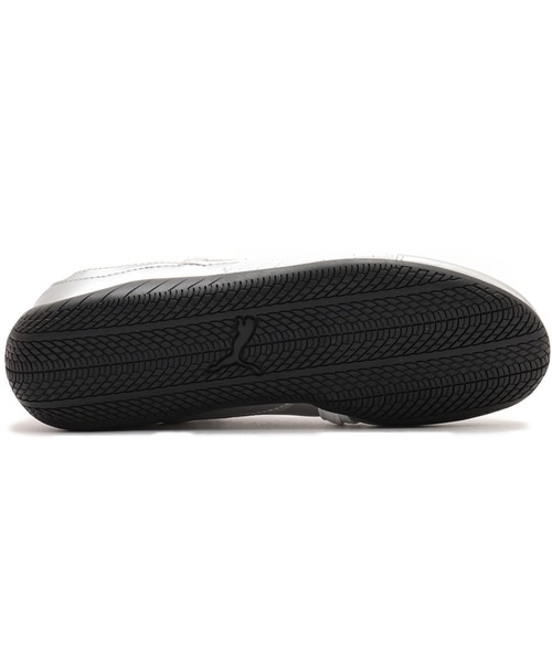 「PUMA」 フラットパンプス 24.5cm シルバー レディース_画像6