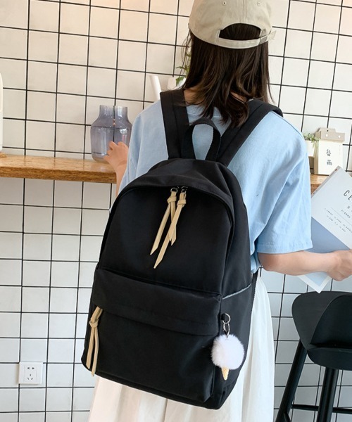 「Miniministore」 リュック FREE スモークピンク レディース_画像3