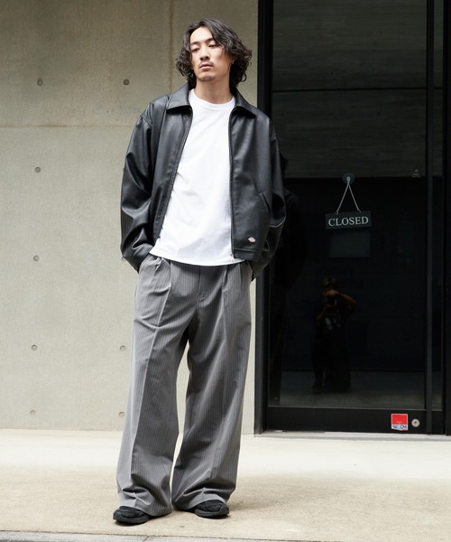 Dickies（ディッキーズ） ブルゾン アウター FAKE LEATHER EISENHOWER