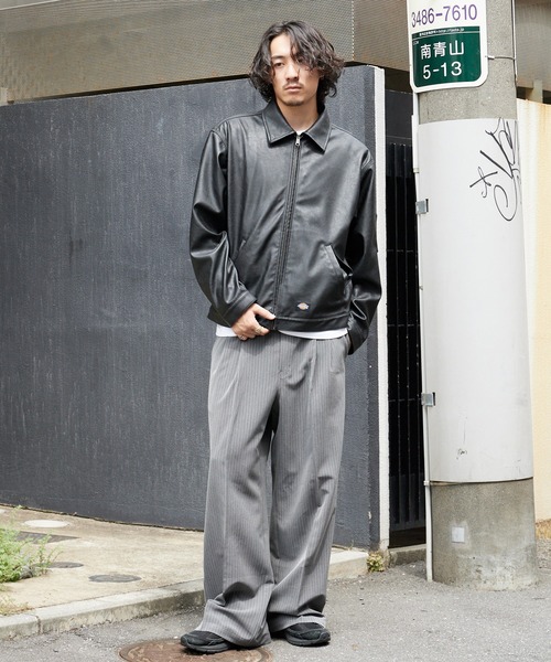 Dickies（ディッキーズ） ブルゾン アウター FAKE LEATHER EISENHOWER