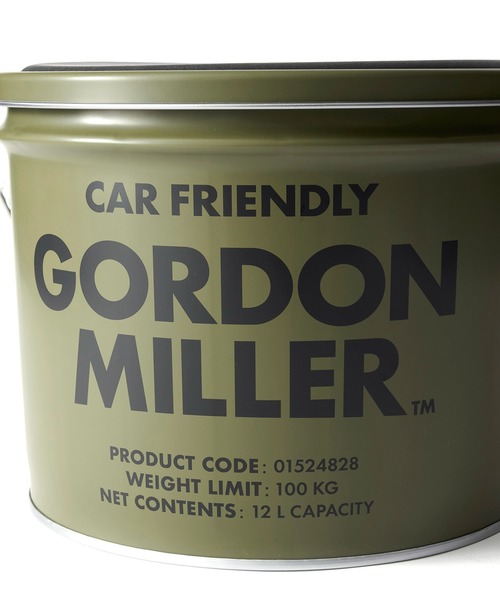 GORDON MILLER（ゴードンミラー） ペール缶 収納型スツール 12L