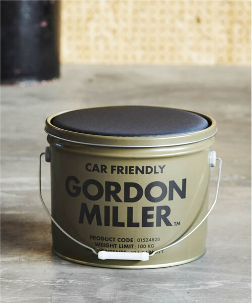 GORDON MILLER（ゴードンミラー） ペール缶 収納型スツール 12L