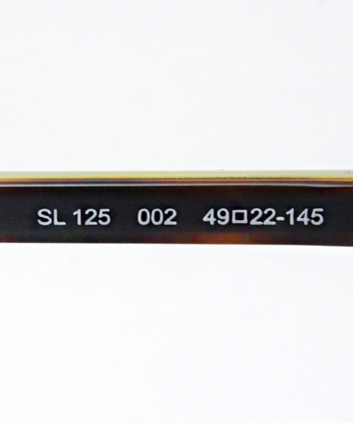伊達メガネ メガネ 眼鏡 「SAINT LAURENT/サンローラン」ボストン メガネ SL125 002 メンズ レディースの画像