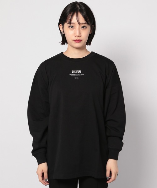 PAGEBOY（ページボーイ） tシャツ Tシャツ プチロゴBIGロンT /プリント
