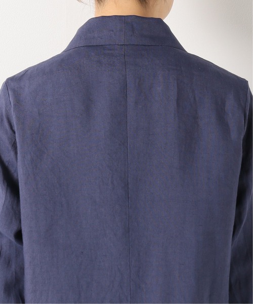 IENA LA BOUCLE ジャケット テーラードジャケット 麻シーチング