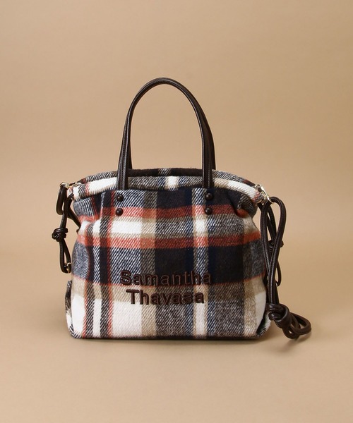 ブランド トートバッグ Paypayモール店 通販 Paypayモール バッグ チェック柄トートバッグ 小サイズ