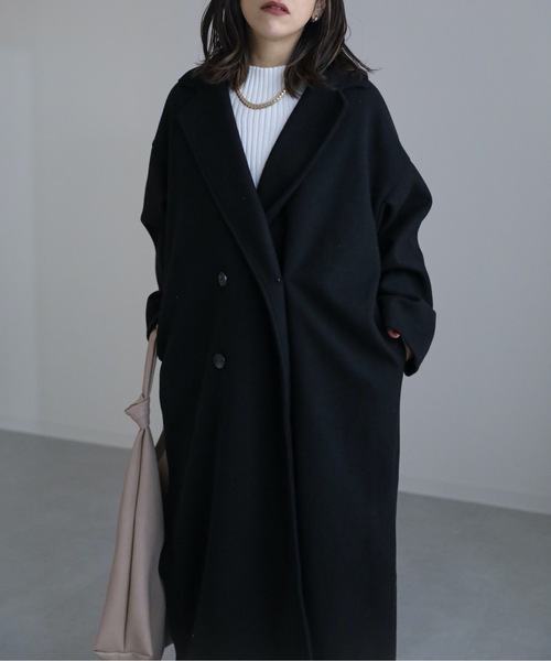 東京スタイル　昭和レトロ　ロングチェスターコート 楽天市場】チェスターコート アウター ロングコート レディース