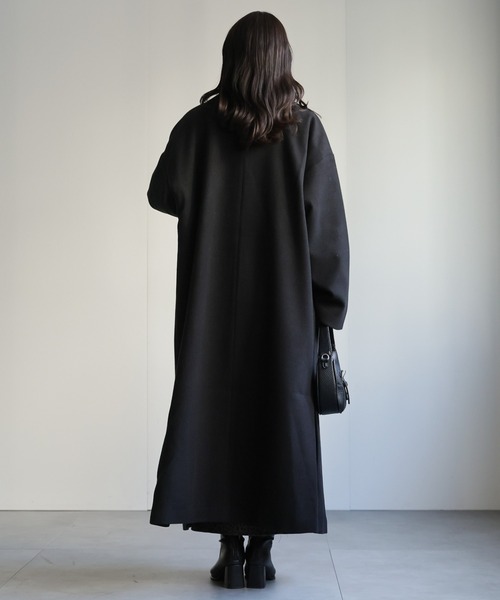 レア✨アニエスベー スペシャル ラムレザー チェスターロングコート ブラック 楽天市場】古着 agnes b. アニエスベー ロング チェスターコート 38