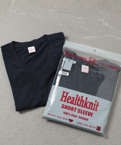 Healthknit（ヘルスニット） tシャツ 「Healthknit」2-2202 2枚セット 