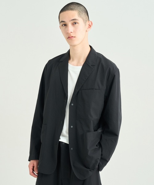 5566【極美品】エンフォルド　テーラードジャケット ノーカラージャケット falketind aero60 Hood (M) | フルマークスストア-北欧アウトドア用品