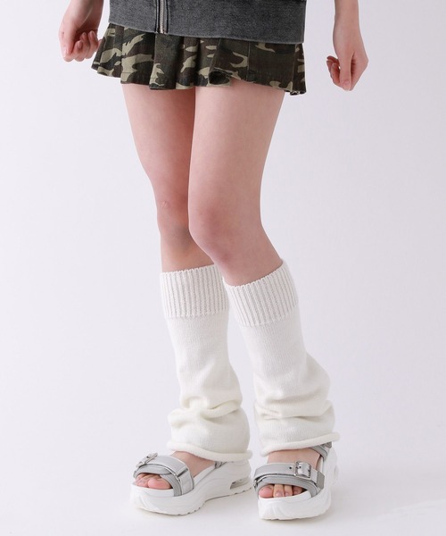 repipi armario（レピピアルマリオ） レッグウォーマー スソワイド