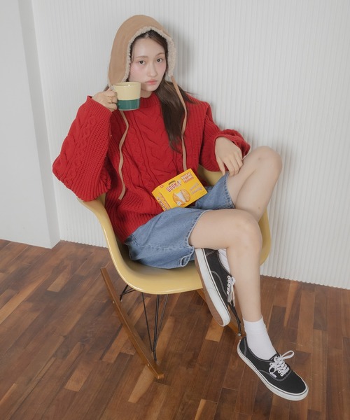HEILIS（ヘイリス） ニット セーター ケーブル 「定番人気！HIT ITEM