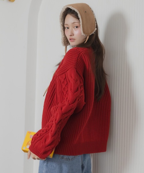 HEILIS（ヘイリス） ニット セーター ケーブル 「定番人気！HIT ITEM