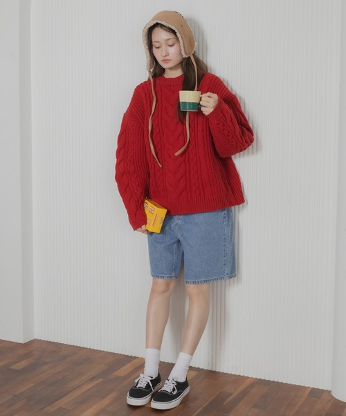 HEILIS（ヘイリス） ニット セーター ケーブル 「定番人気！HIT ITEM