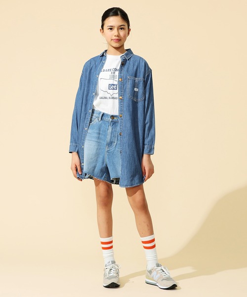 Lee（リー） ワンピース 「110-150cm」キッズ カバーオールワンピース