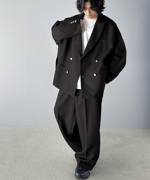 ゴルチエオム　ダブルジャケット　テーラードジャケット　L 大人かっこいい classicalelf（クラシカルエルフ） ジャケット テーラードジャケット