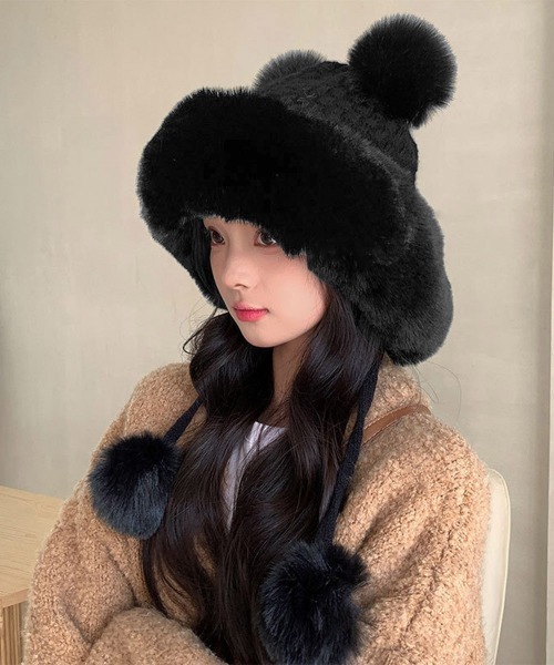 miniministore（ミニミニストア） ニット帽 ニットキャップ ダブル