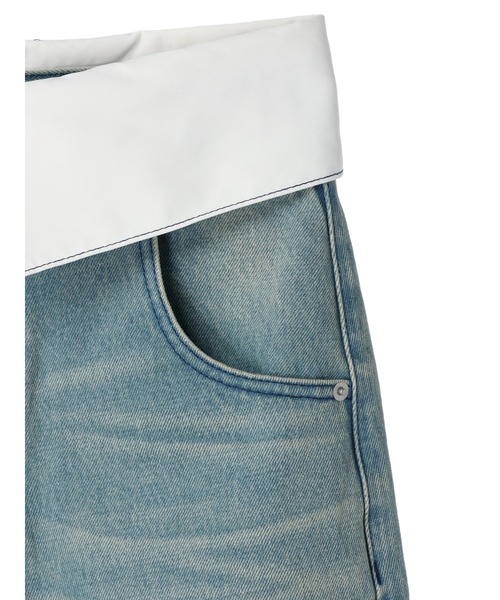 DURAS ジーンズ デニム デニムパンツ Point logo denim
