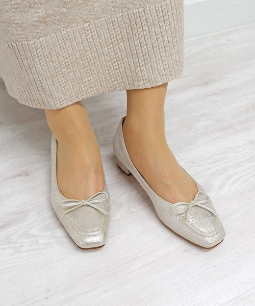 MODE KAORI（モードカオリ） パンプス リボンモカパンプス/6269