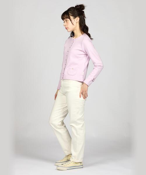 To b by agnes b. トラディショナル カーディガン コットンニットジップカーディガン ｜To b. by agnès b