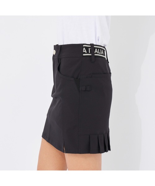   Golf バックロゴ ストレッチスカート 黒 M Tommy Hilfiger Golf バックロゴ ストレッチスカート 黒 M