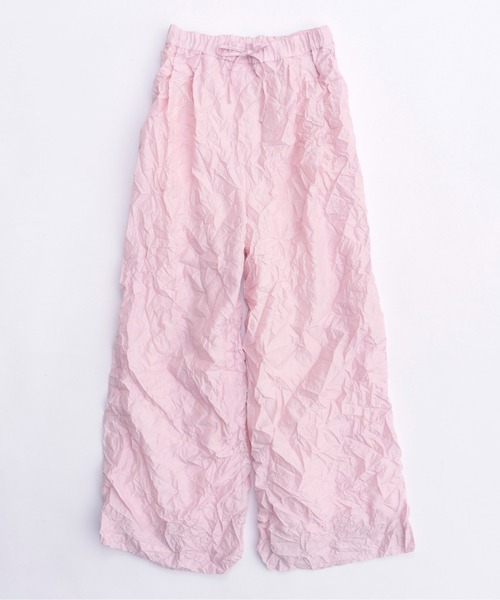 MAISON SPECIAL パンツ Washer Processing Pleats Easy Pants