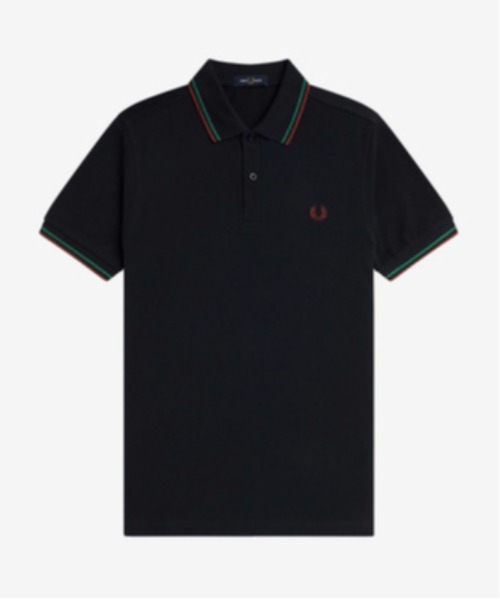 谷*様 FRED PERRY ブラックポロシャツ The Fred Perry Shirt - M2(36 157：BLACK / CHAMPAGNE): | FRED