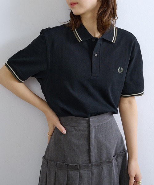 ポロシャツ ポロ 「FRED PERRY」The Twin Topped Fred Perry Shirt M3600 レディース メンズの画像