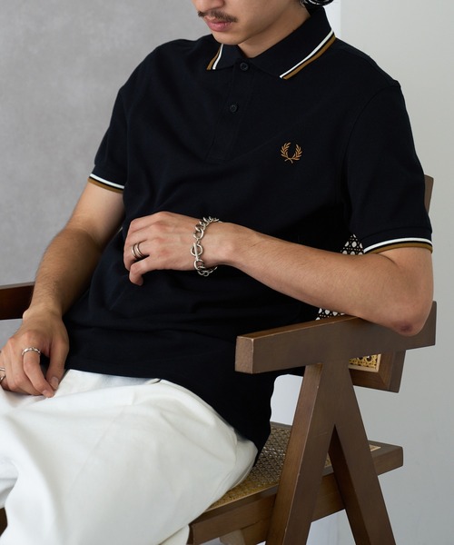 ポロシャツ ポロ 「FRED PERRY」The Twin Topped Fred Perry Shirt M3600 レディース メンズの画像