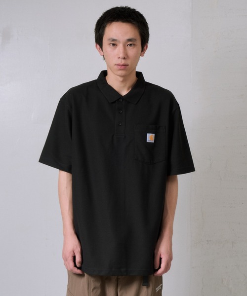 新品　カーハート Carhartt  ポロシャツ　ブラック　ゴールド　黒金　M 楽天市場】カーハート CARHARTT（ポロシャツ｜トップス