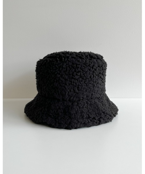 STUDIO PICONE バケットハット ブラック系 STUDIO PICONE バケットハット ブラック系