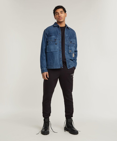 G-STAR RAW tシャツ CONSTRUCTED MOTION TWEETER/グラフィック