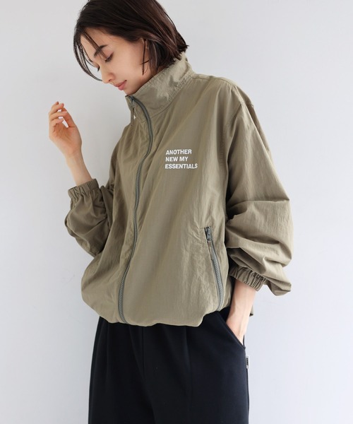 ICB 24SS 接触冷感 UVカット 撥水 ナイロンブルゾン ネイビー 接触冷感・UVカット・撥水・洗える】 ナイロンタスランツイル ブルゾン