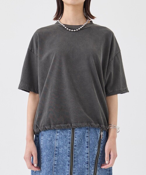 tシャツ アスファルTEE｜ウォッシャブル/Tシャツ/半袖/夏服 レディース UNITED TOKYO tシャツ アスファルTEE｜ウォッシャブル/Tシャツ