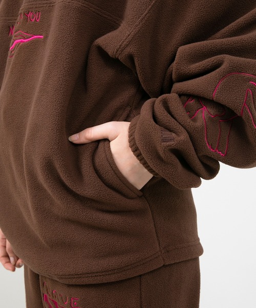 MUSINSA STANDARD MEN'S_フリースハーフジップアップ_3色 メンズ/裏フリースハーフジップセーター｜メンズカジュアル通販