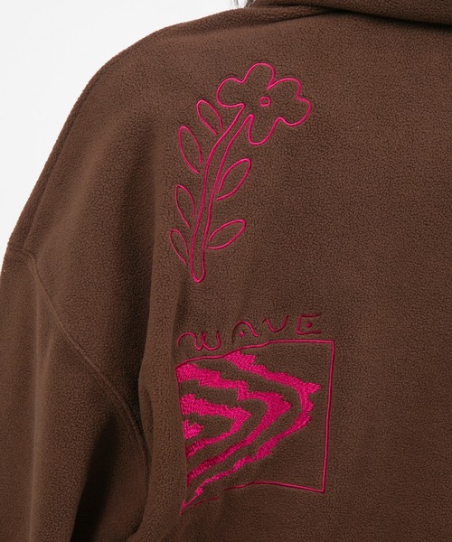 UKABU STORE×CommonNoun ”NATURE”norahi フリースハーフジップ レディース メンズ