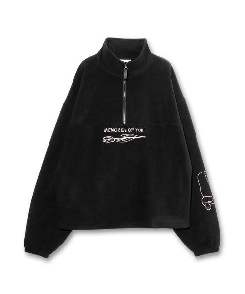 UKABU STORE×CommonNoun ”NATURE”norahi フリースハーフジップ レディース メンズ