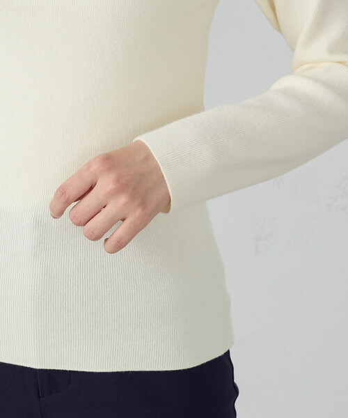 COMME CA ISM（コムサイズム） ニット セーター ベーシックリブ