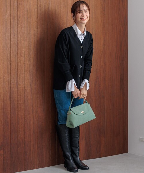 ISSEY MIYAKE◇カーディガン(薄手)/M/レーヨン/GRY/無地/IM63-JK303