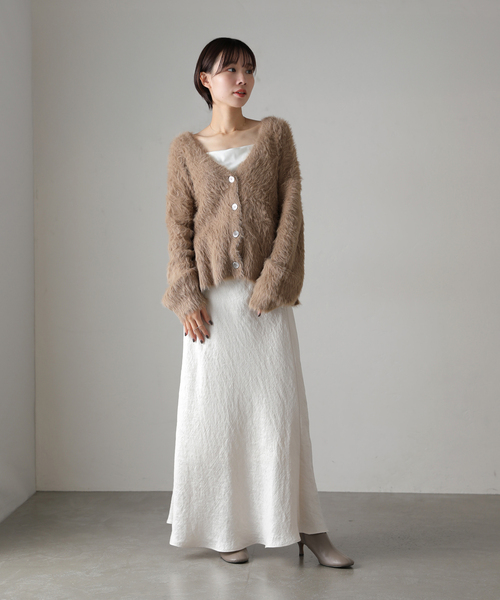 La TOTALITE（ラ トータリテ） カーディガン シャギーVネック