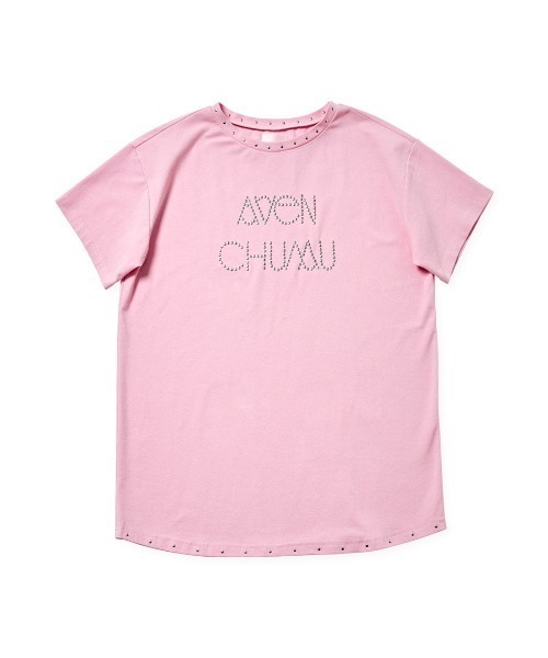 avenchumu Tシャツ AVENCHUMU tシャツ Studs logo t-shirt レディース : ZOZOTOWN Yahoo